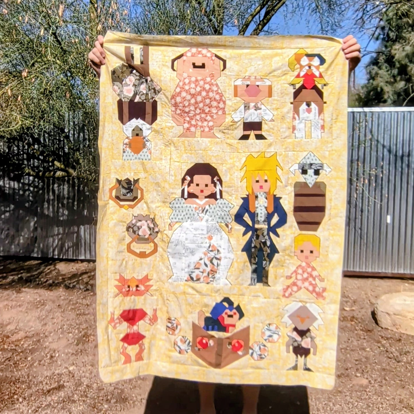 Labyrinth Quilt Top