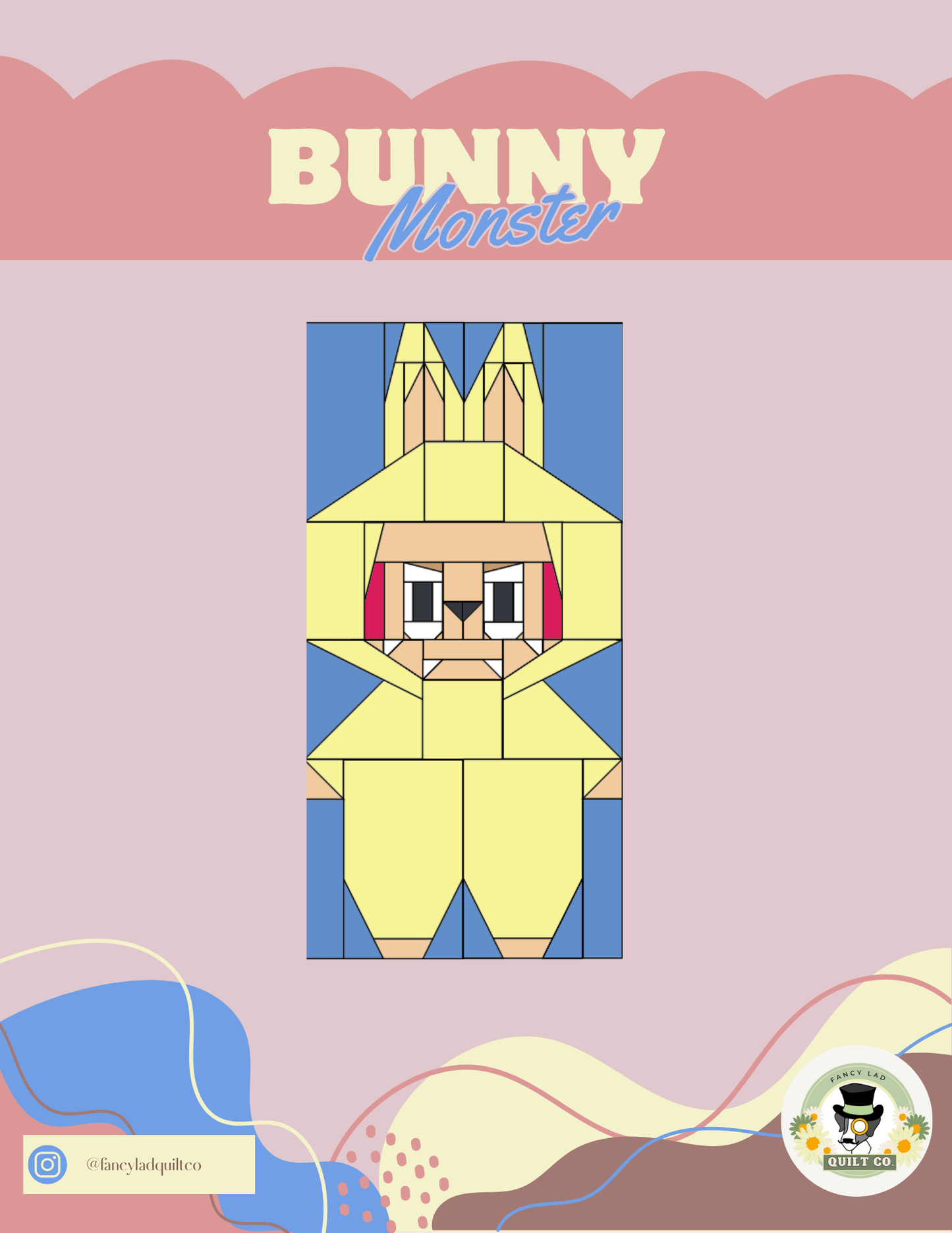 PDF Pattern: Bunny Monster