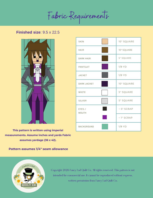PDF Pattern: Fae King