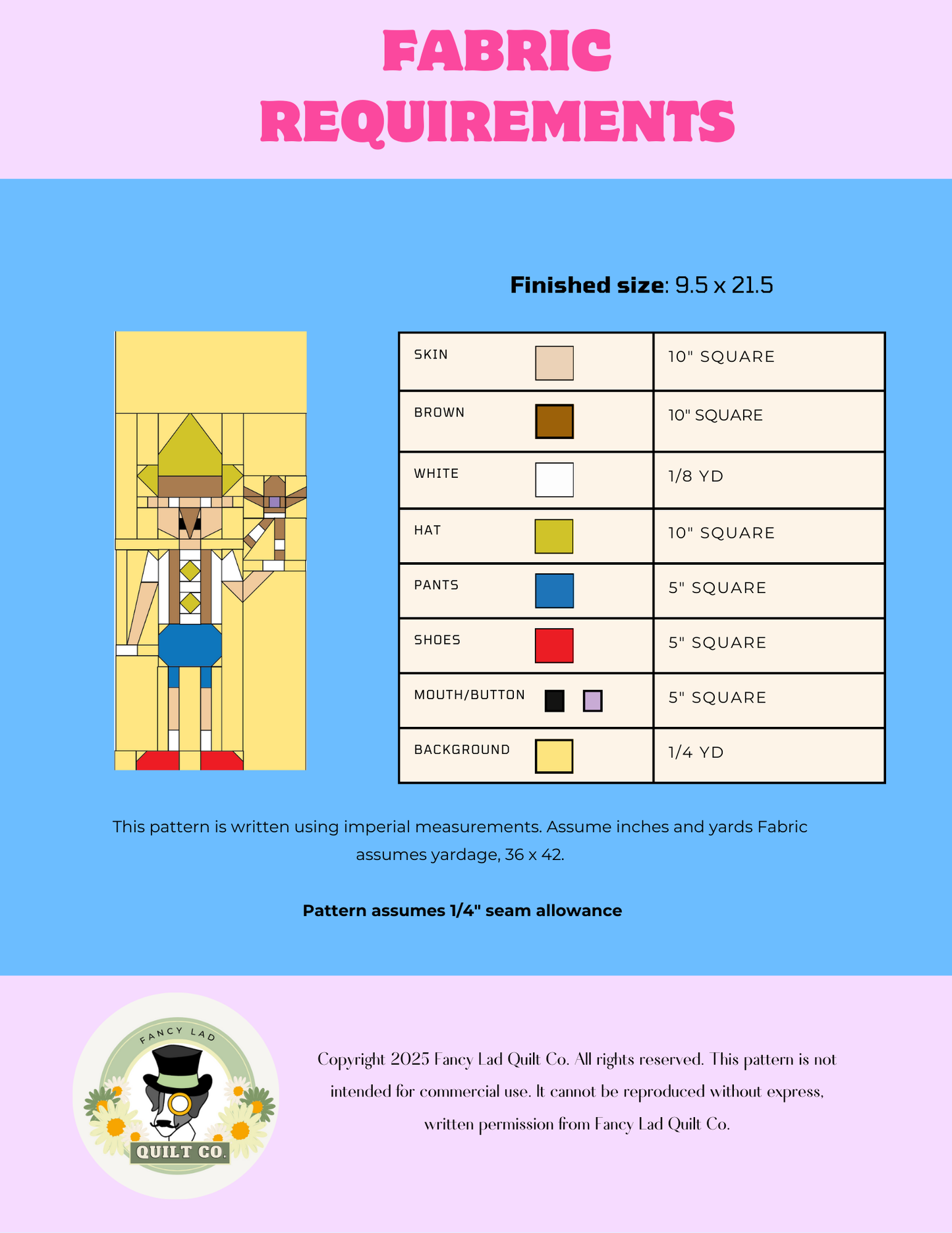 PDF Pattern: I'm a Real Boy