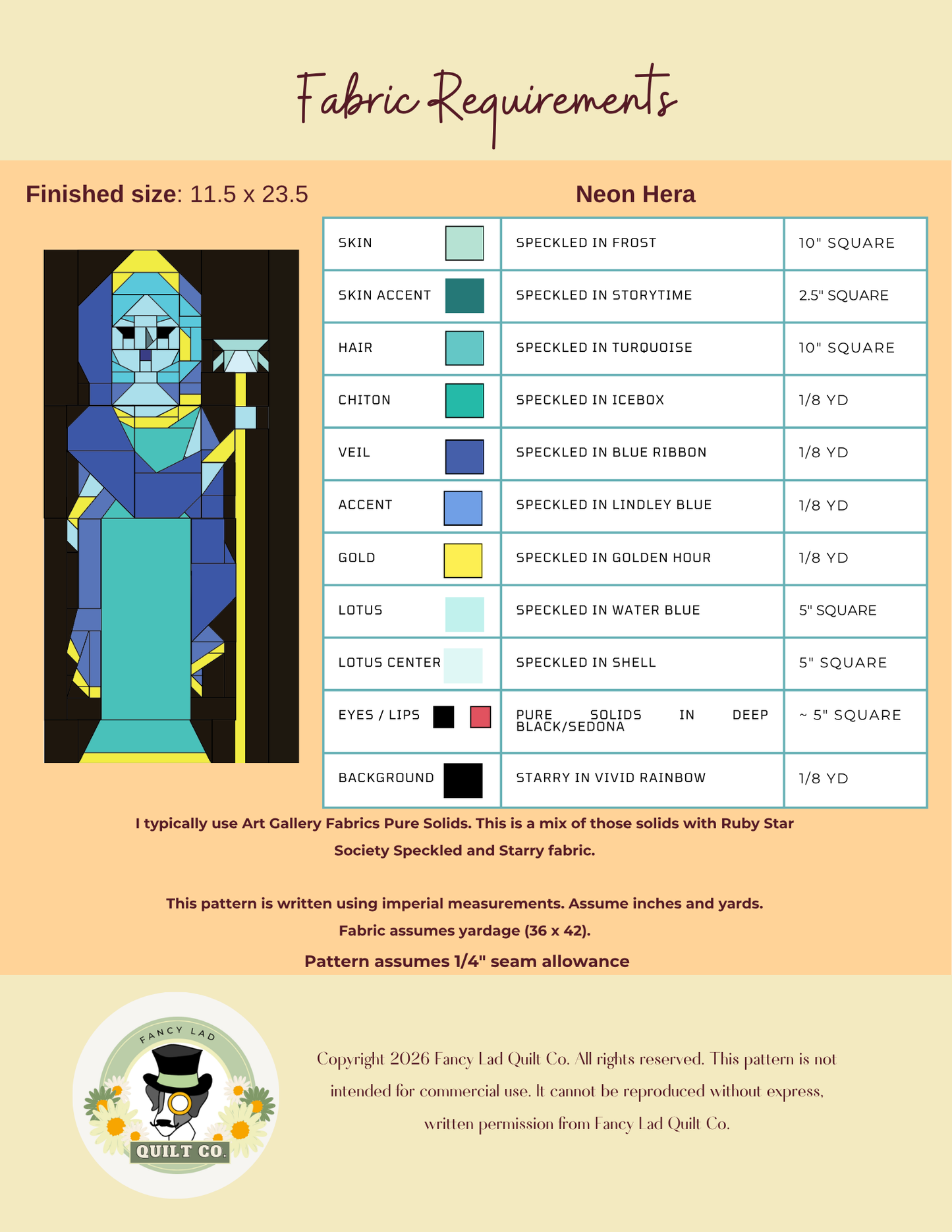 PDF Pattern: Hera