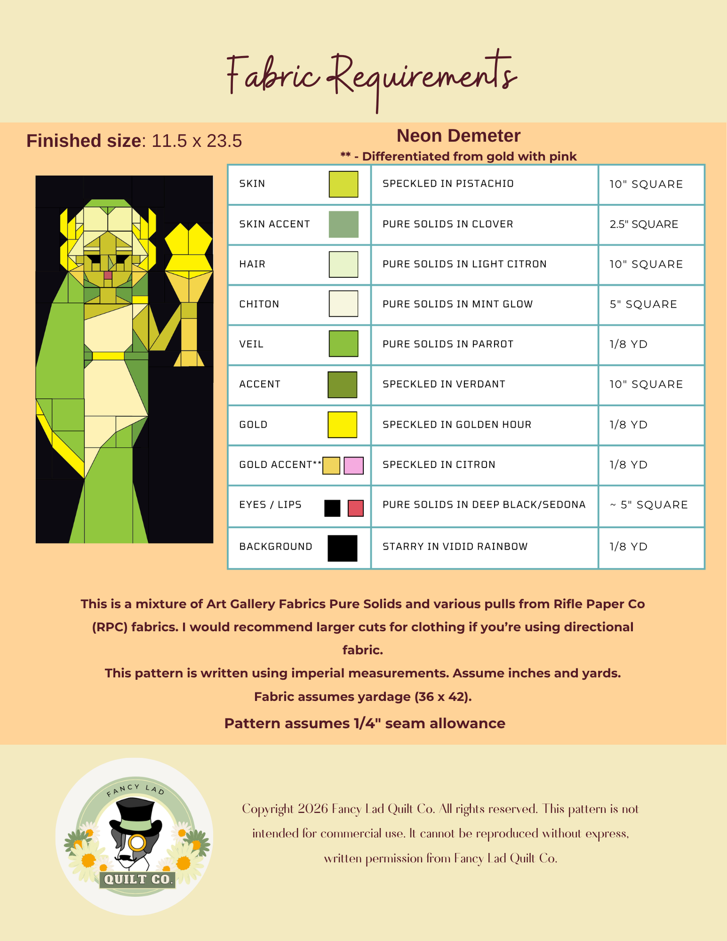 PDF Pattern: Demeter