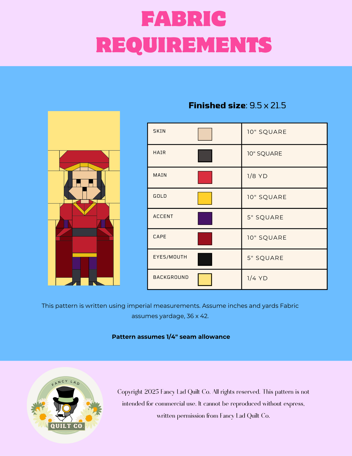 PDF Pattern: Lil' Lord