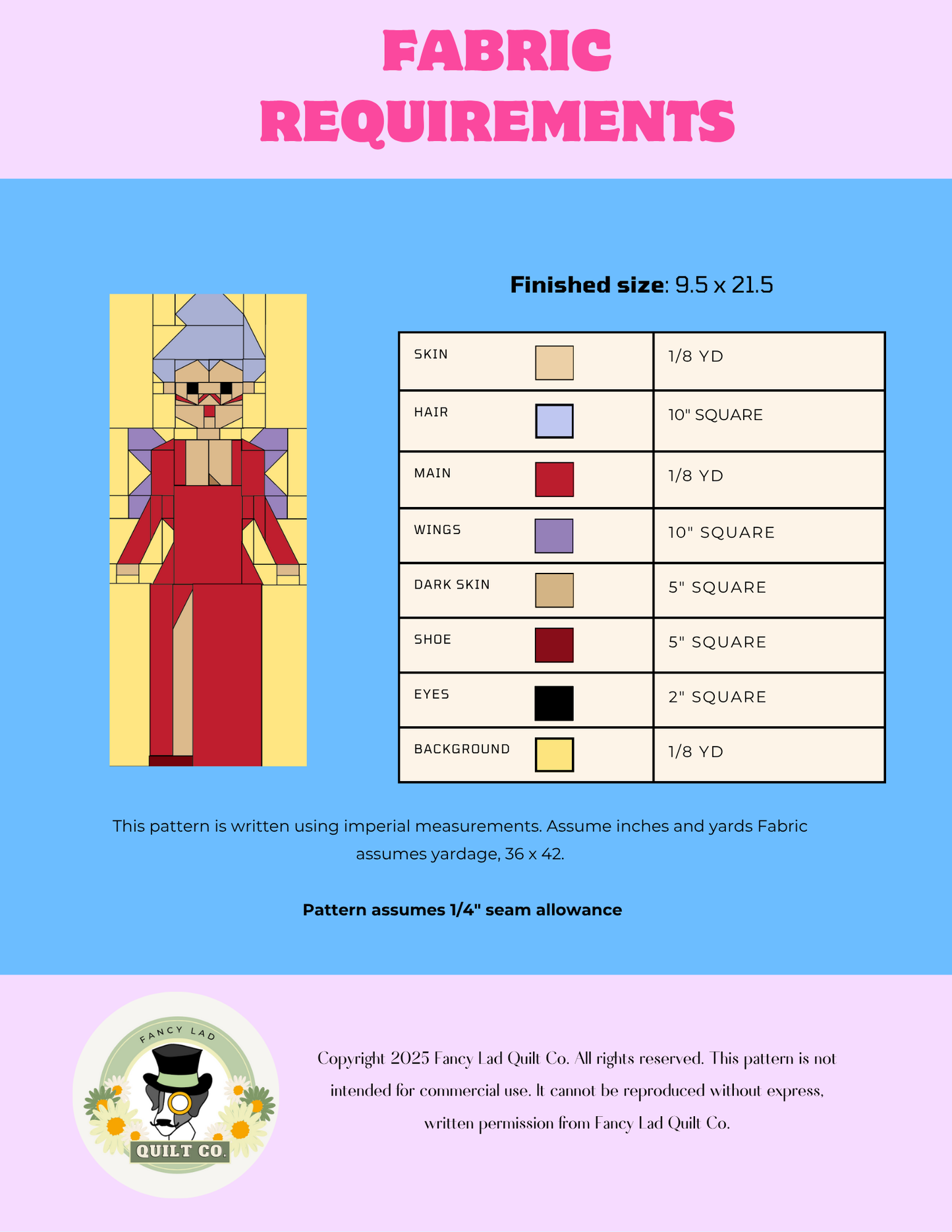 PDF Pattern: Fabulous Fairy