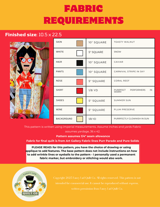 PDF Pattern: Wine Mom