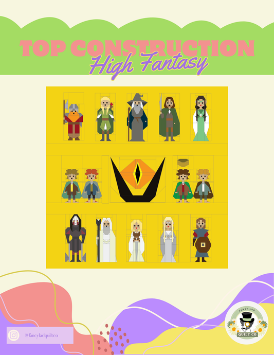 PDF Pattern: High Fantasy Top Construction Guide
