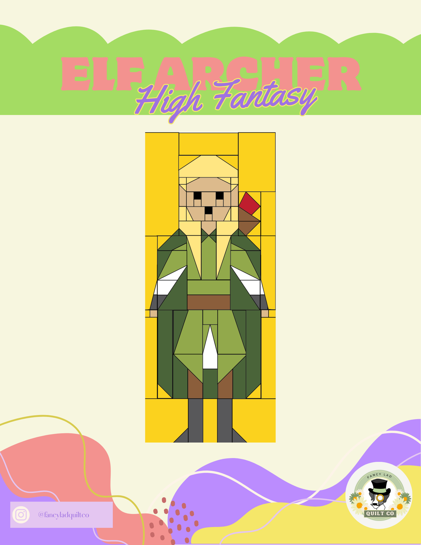 PDF Pattern: Elf Archer