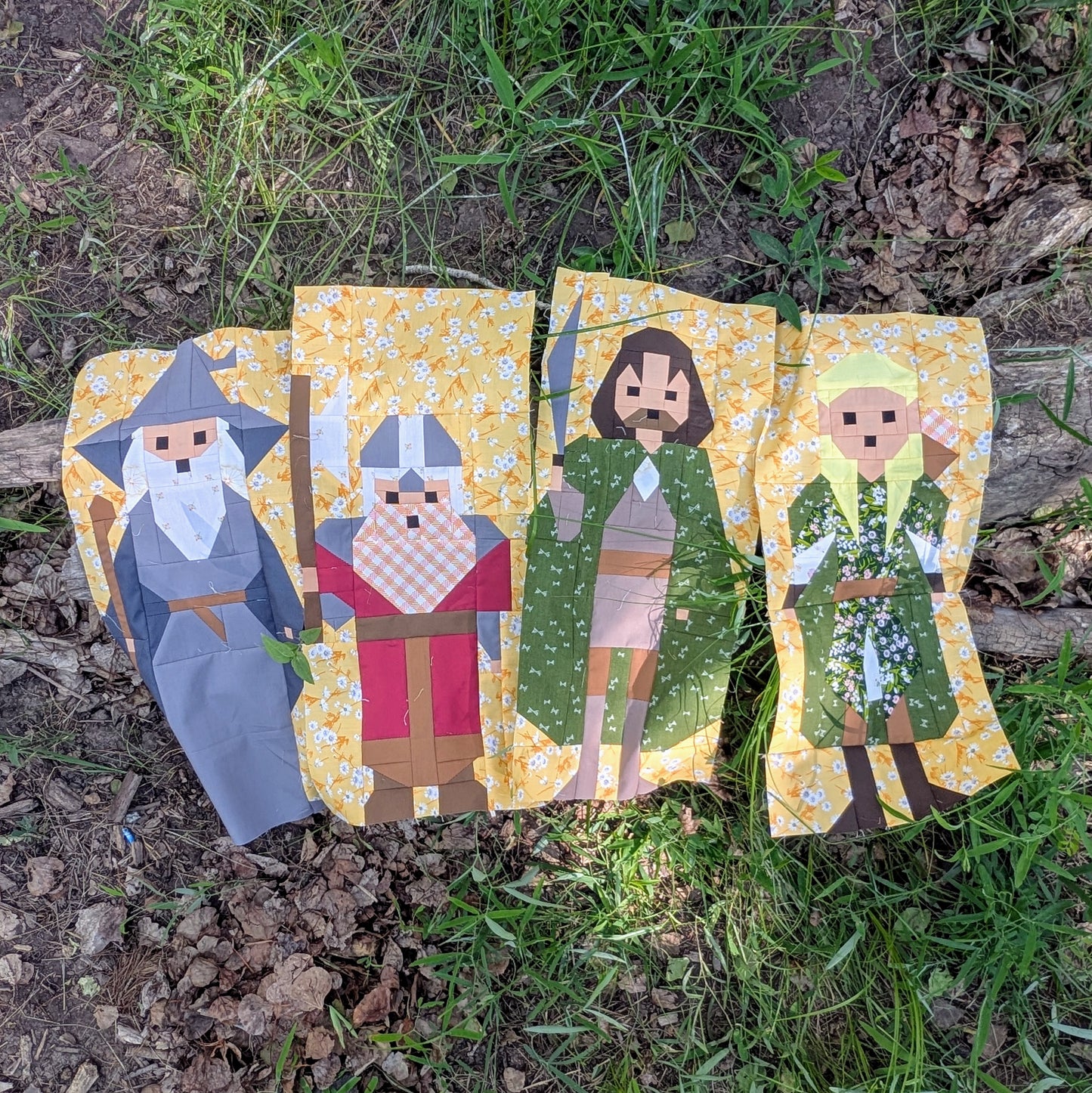 PDF Pattern: Grungy Wizard