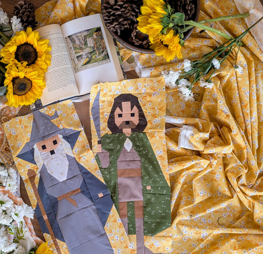 PDF Pattern: Grungy Wizard