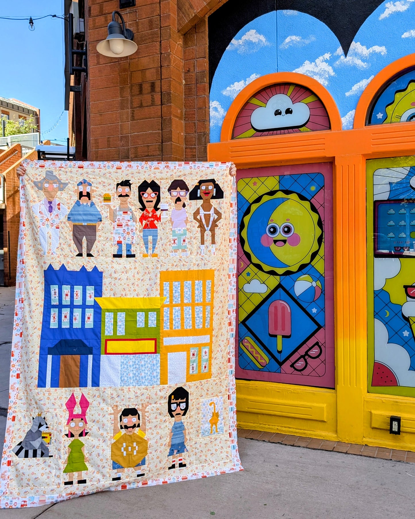 Bob's Burgers Quilt Top