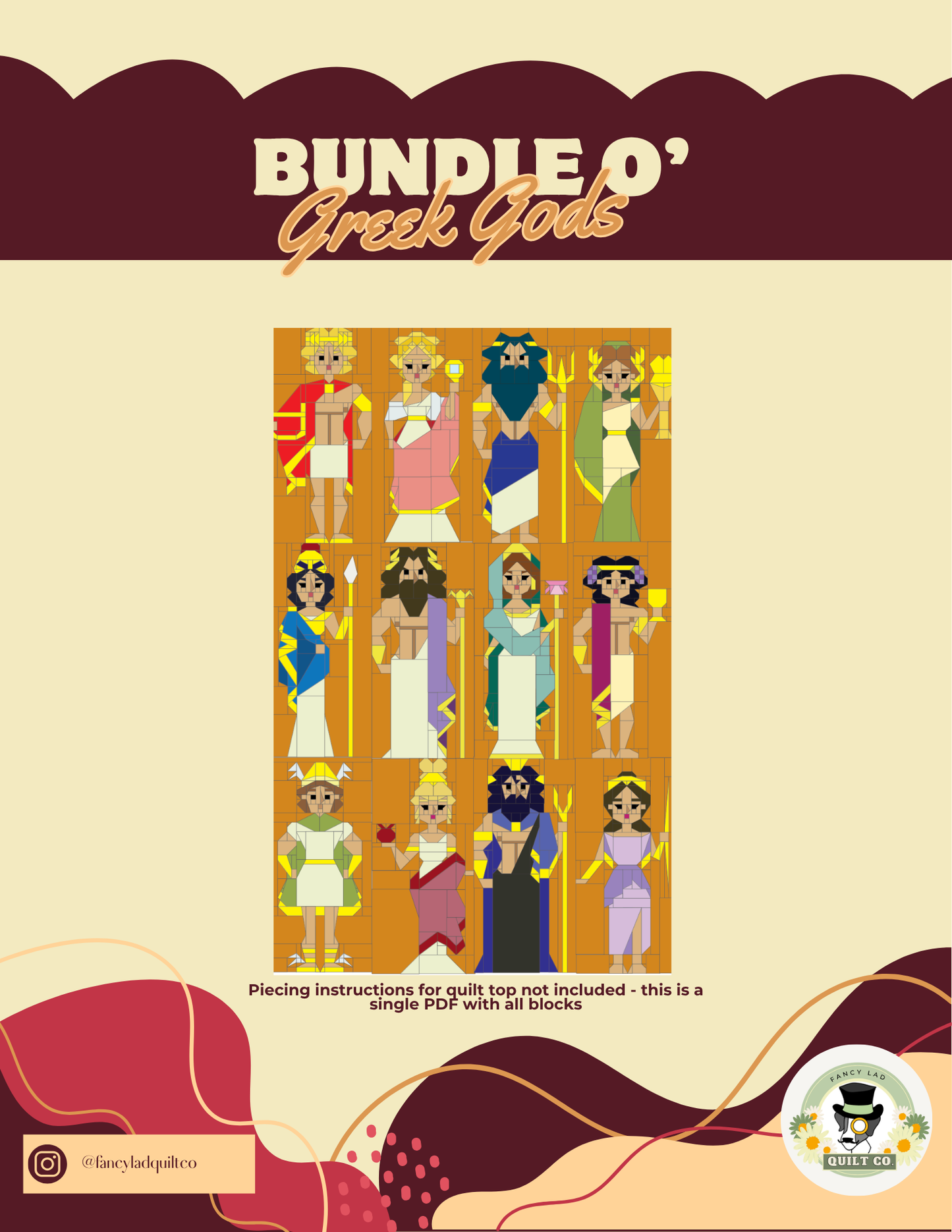 PDF Pattern: Bundle o' Gods
