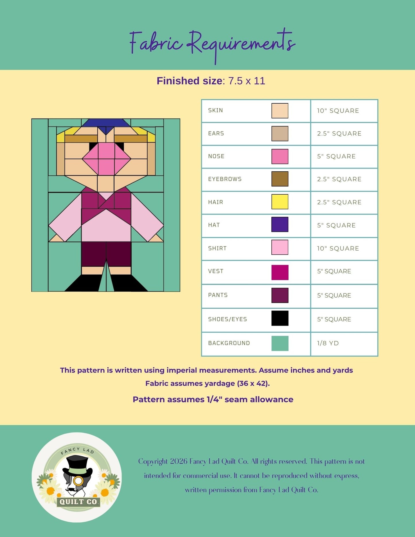PDF Pattern: Grumpy Gnome
