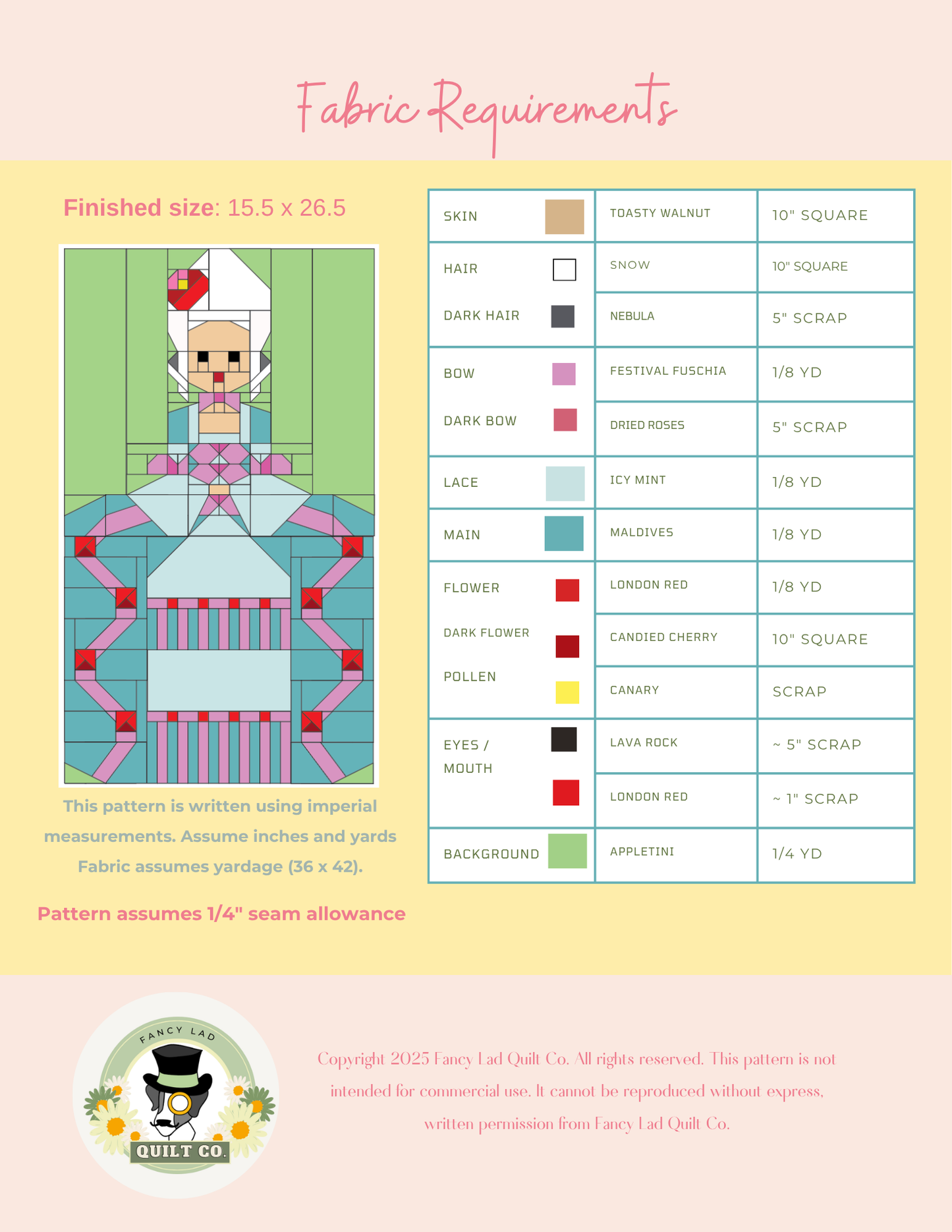 PDF Pattern: Marie Antoinette