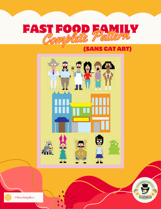 PDF Pattern: Complete Fast Food Family