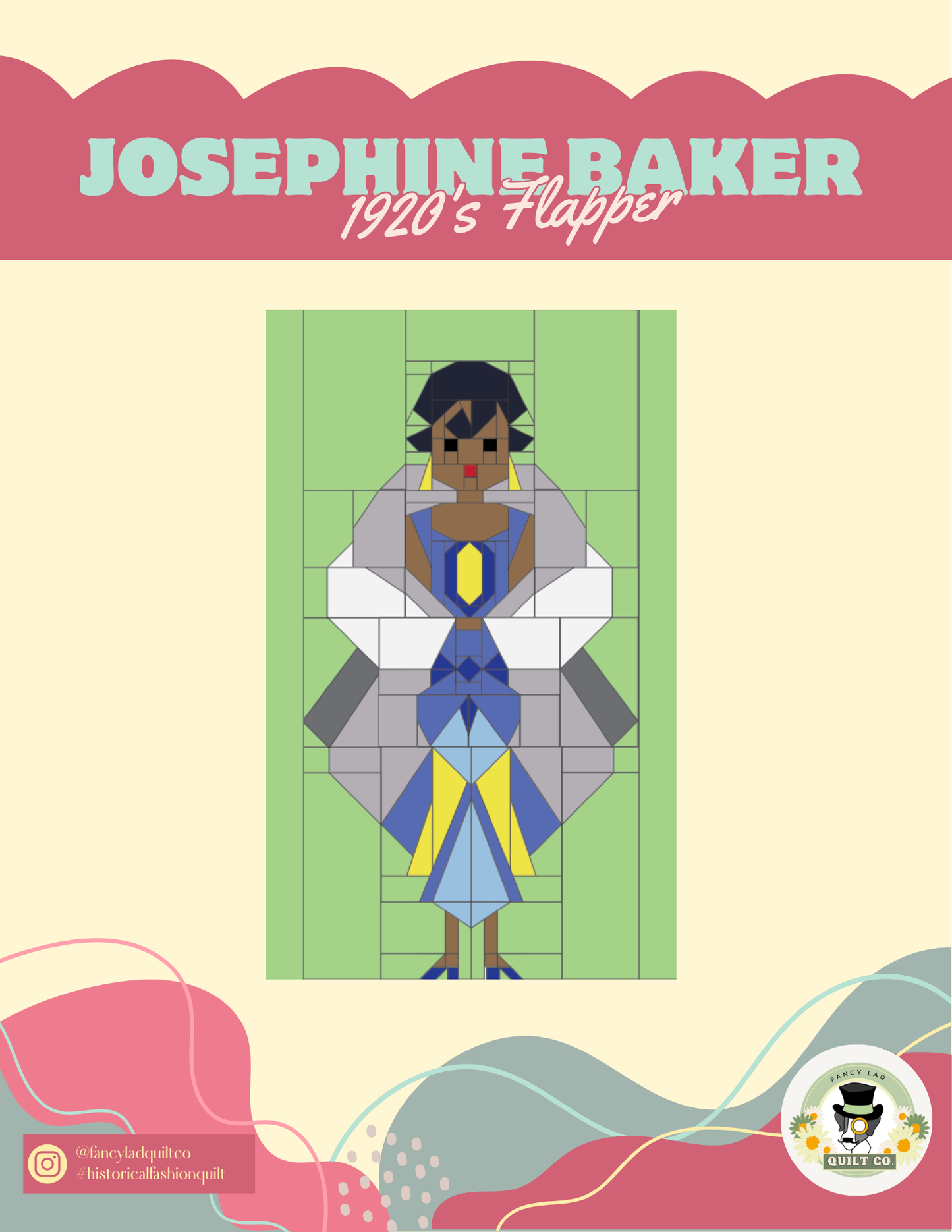 PDF Pattern: Josephine Baker